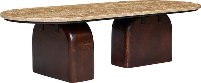 Журнальный столик Bergenson Bjorn Torhill BB0000304 (бежевый/орех) - фото