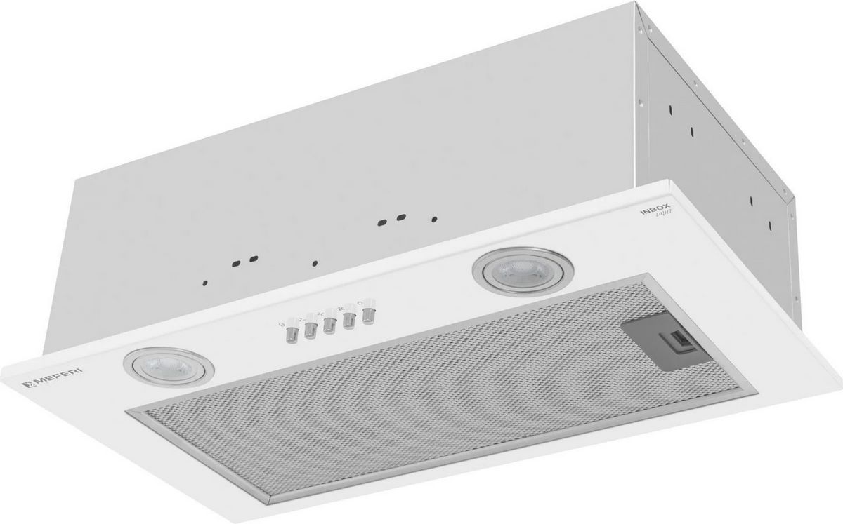 Кухонная вытяжка Meferi INBOX52WH Light - фото2