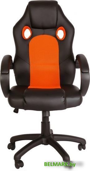 Кресло Меб-ФФ MF-2008H (черный/оранжевый) - фото2