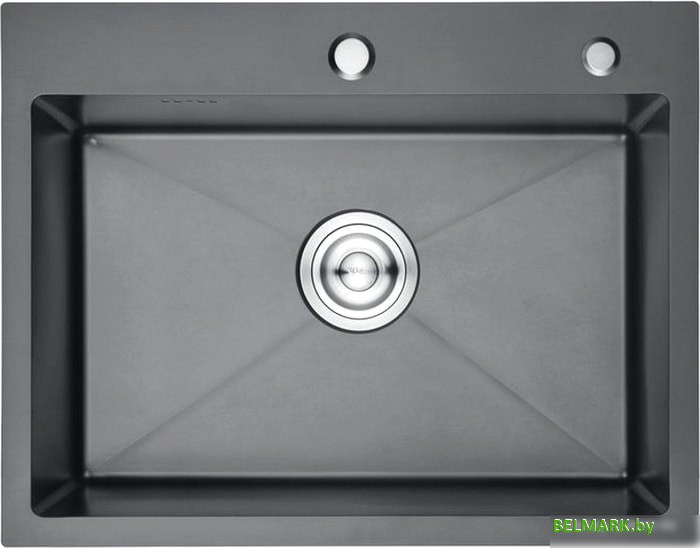 Кухонная мойка Gerhans K36045B (графит) - фото