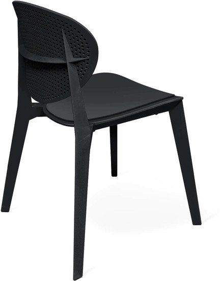 Стул Sheffilton SHT-S111-P (черный/черный) - фото2