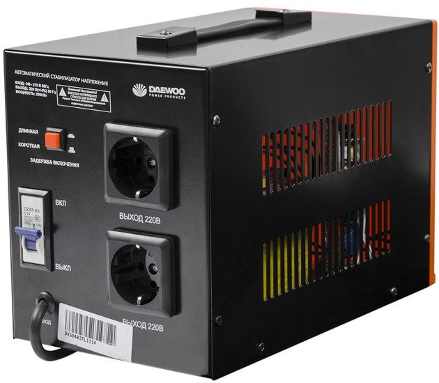Стабилизатор напряжения Daewoo DW-TZM2KVA - фото2