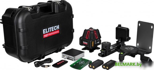 Лазерный нивелир ELITECH HD Professional HD LN 8D Green 204735 - фото