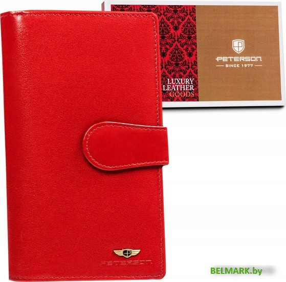 Кошелек Peterson PTN 2519-BO-6686 (красный) - фото