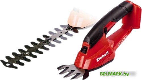 Кусторез + ножницы Einhell GE-CG 18 Li Solo - фото