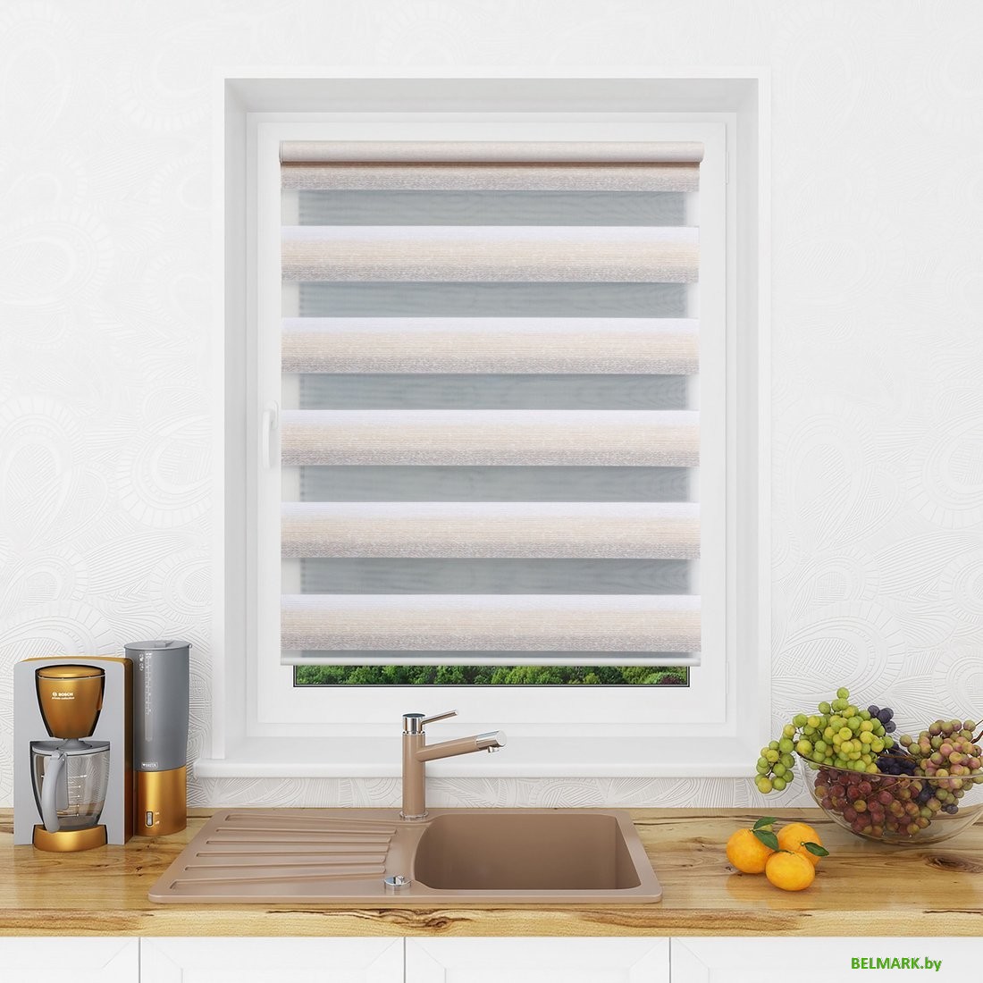 Шторы день-ночь Lm Decor Дабл ДН LB 55-02 140x170 - фото2