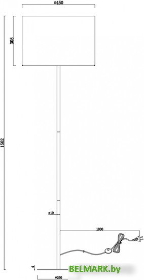 Торшер Moderli Tropic V11008-F - фото2