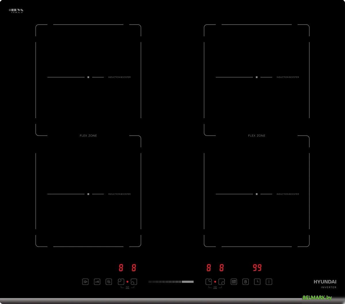 Варочная панель Hyundai HHI 6772 BG - фото