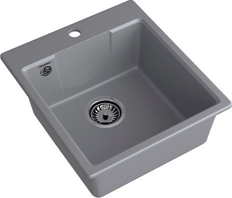 Кухонная мойка GranFest Urban GF-UR-644 (темно-серый) - фото2