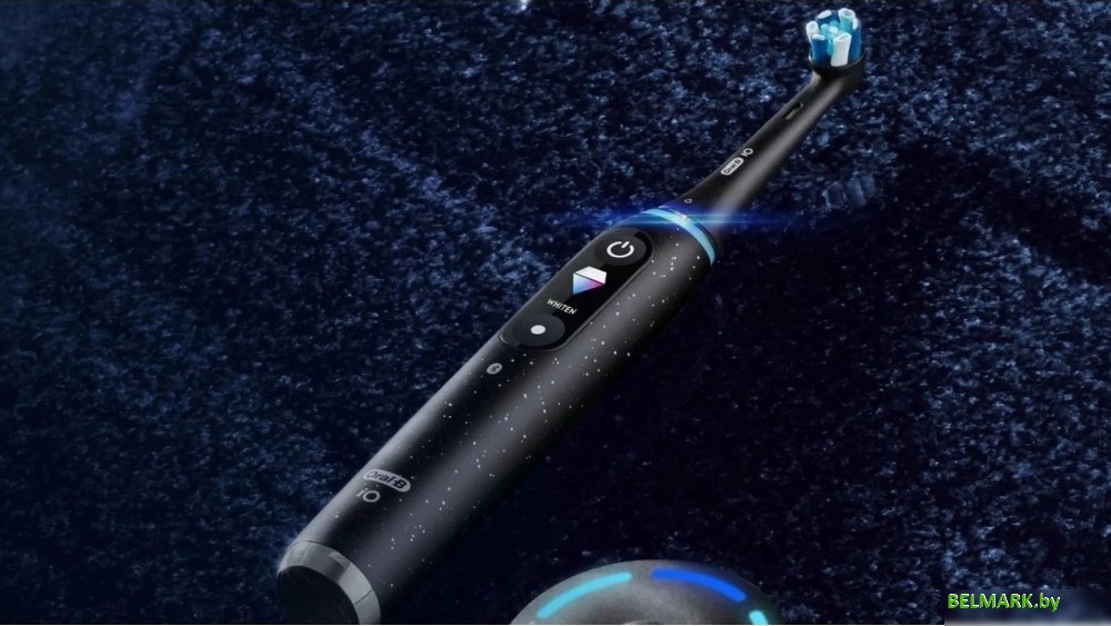 Электрическая зубная щетка Oral-B iO 10 Series 10 Cosmic Black (черный) - фото2