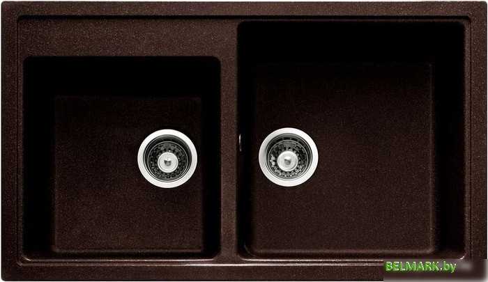 Кухонная мойка Longran Classic CLS860.500 20 (marone/93) - фото