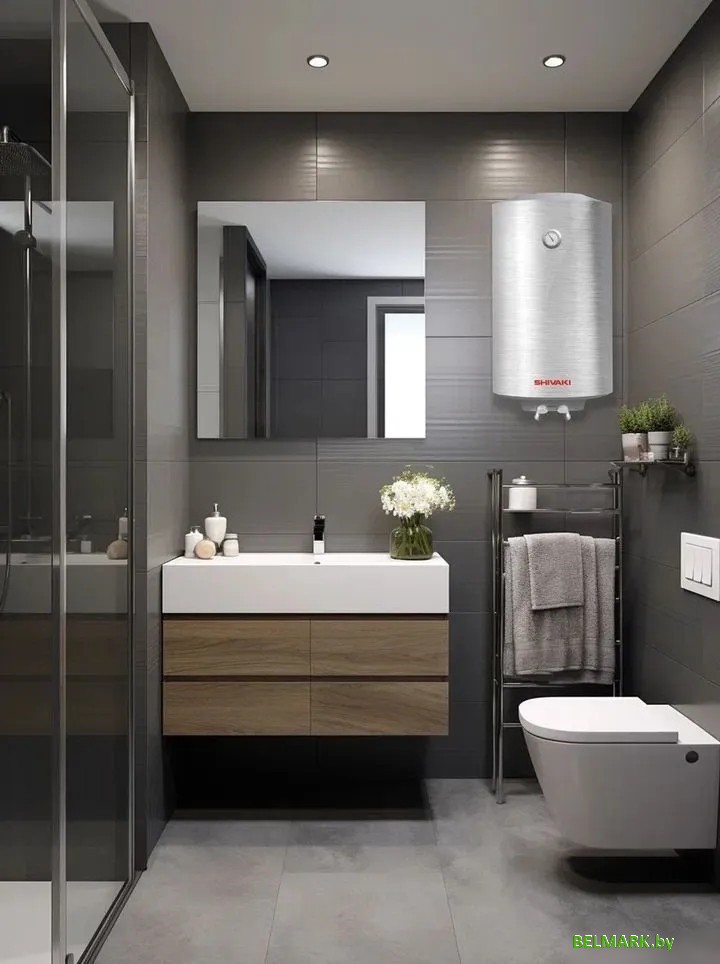 Накопительный электрический водонагреватель Shivaki SH WH 1.5 50 (серебристый) - фото2