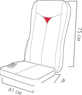 Массажная накидка Comtek 803-1 с нефритом - фото2