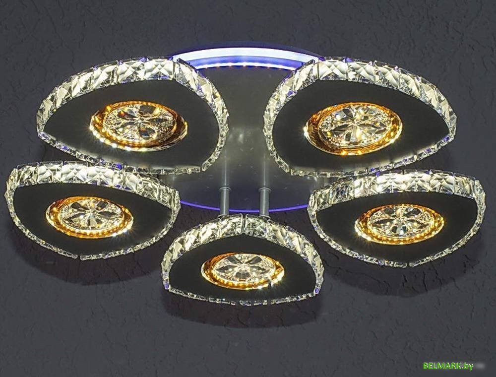 Припотолочная люстра Aitin Pro K29145-5+1 (хром) - фото2