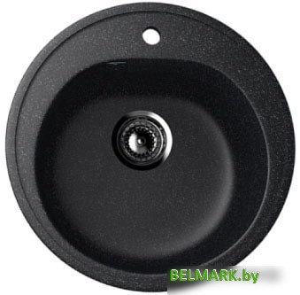 Кухонная мойка Berge BR-5200 (черный матовый) - фото