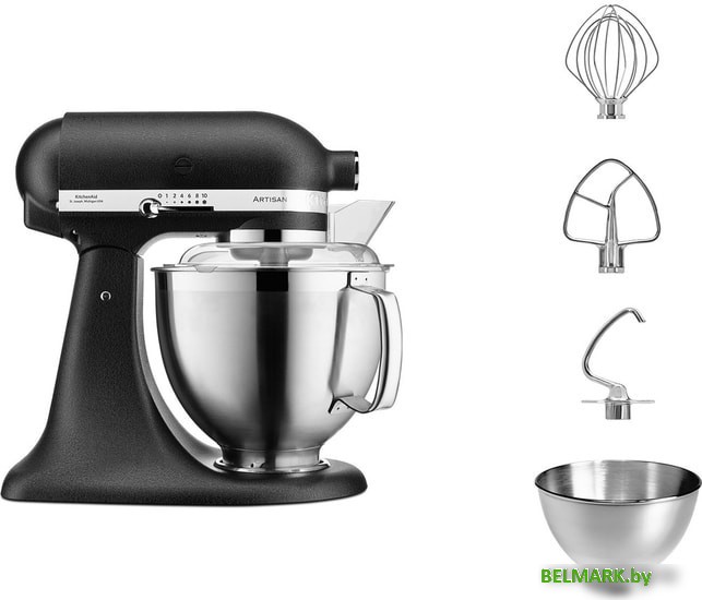 Планетарный миксер KitchenAid 5KSM185PSEBK - фото2