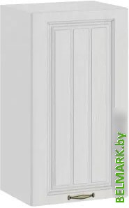 Шкаф навесной Трия Лина 1В4 (белый) - фото