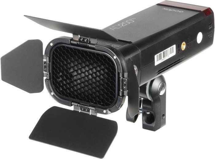 Вспышка Godox Witstro AD200Pro (со шторками BD-07) - фото