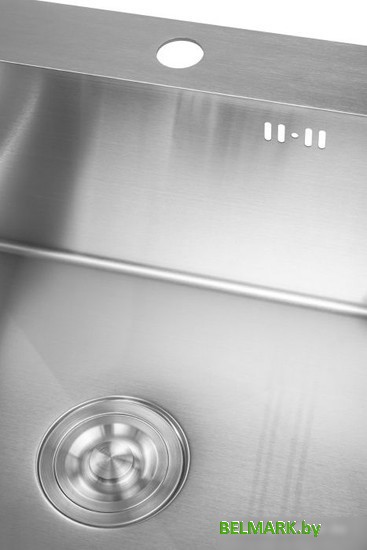 Кухонная мойка Saniteco 5045 (с сифоном, дозатором и коландером) - фото2