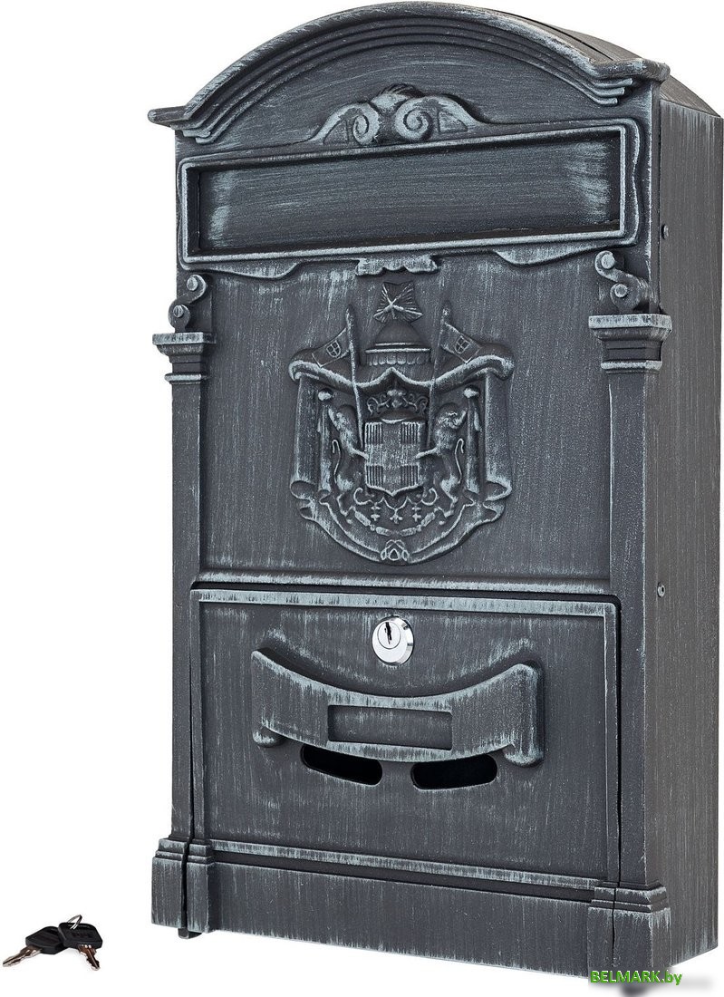 Почтовый ящик Аллюр №4010В (зеленая патина) - фото