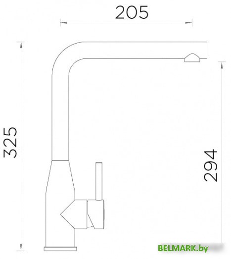 Смеситель Schock Keto (нержавеющая сталь) - фото2