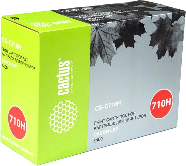 Картридж CACTUS CS-C710H (аналог Canon Cartridge 710H) - фото