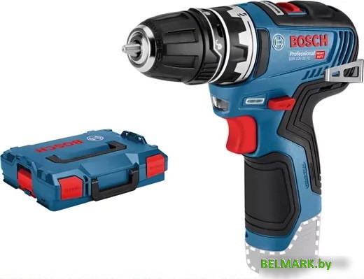 Дрель-шуруповерт Bosch GSR 12V-35 FC Professional 06019H3002 (без АКБ, кейс) - фото