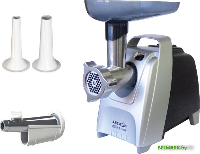 Мясорубка Аксион М 61.04 (черный/серебристый) - фото