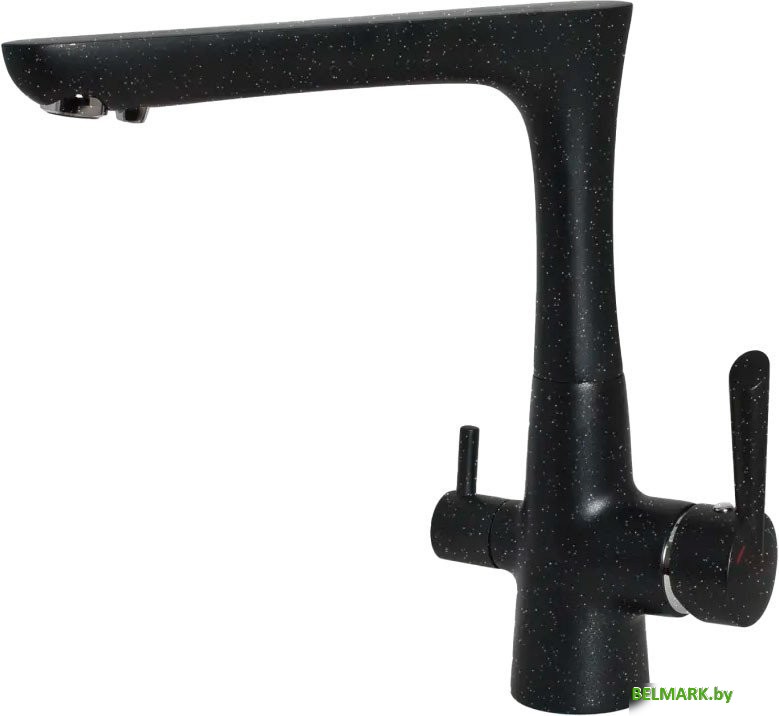 Смеситель GranFest 3223 (черный) - фото