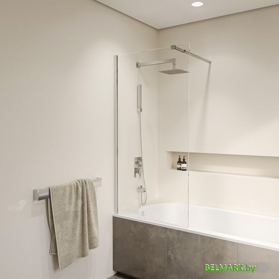 Стеклянная шторка для ванны RGW 35115206-11 - фото2