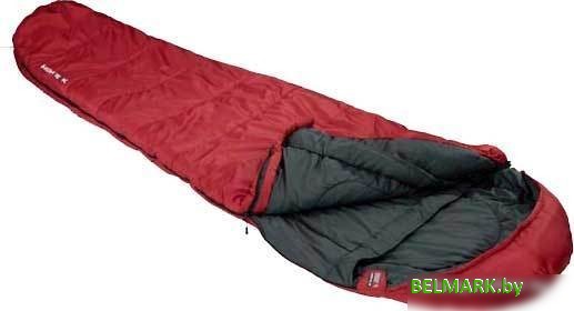 Спальный мешок High Peak TR 350 23068 (левая молния, темно-красный/серый) - фото
