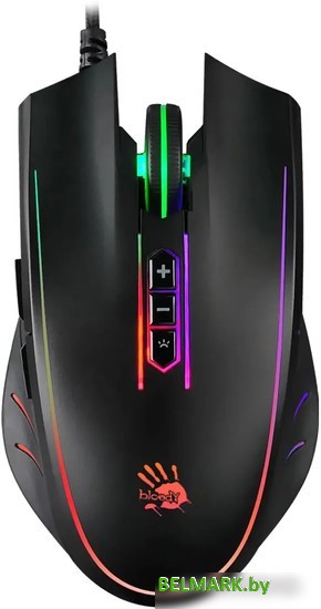 Игровая мышь A4Tech Bloody Q81 Curve (черный) - фото