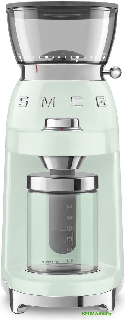 Электрическая кофемолка Smeg CGF03PGEU - фото