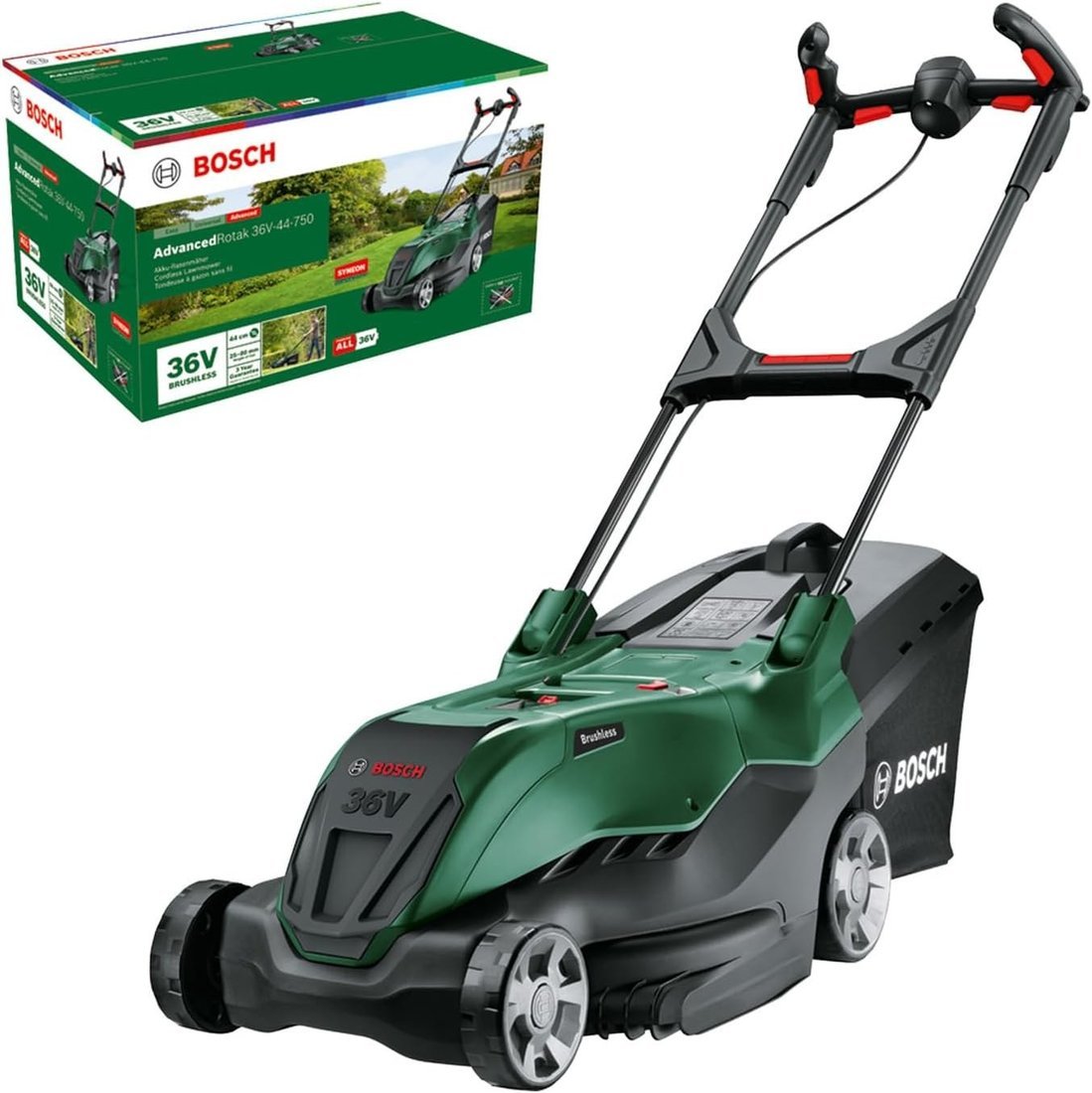 Газонокосилка Bosch AdvancedRotak 36V-44-750 06008B9G00 (без АКБ) - фото