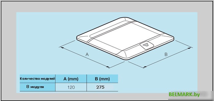 Монтажная коробка Legrand 0 540 23 (нержавеющая сталь) - фото2