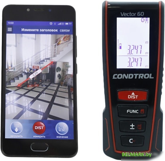 Лазерный дальномер Condtrol Vector 60 - фото2