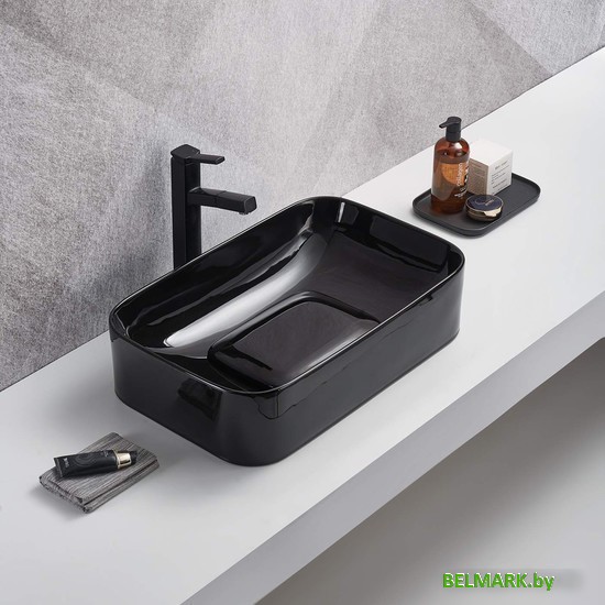 Умывальник WeltWasser ELBACH 78575-50 MT-BL - фото