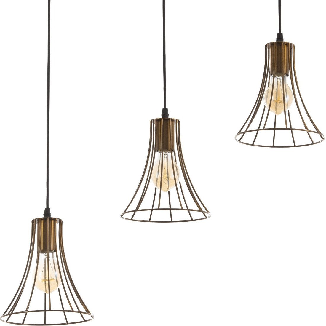 Подвесная люстра BayerLux Чилли 9626315 (золото) - фото2