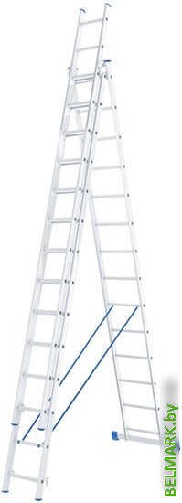 Лестница-стремянка СибрТех 97824 3x14 ступеней - фото