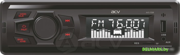 USB-магнитола ACV AVS-1701R - фото