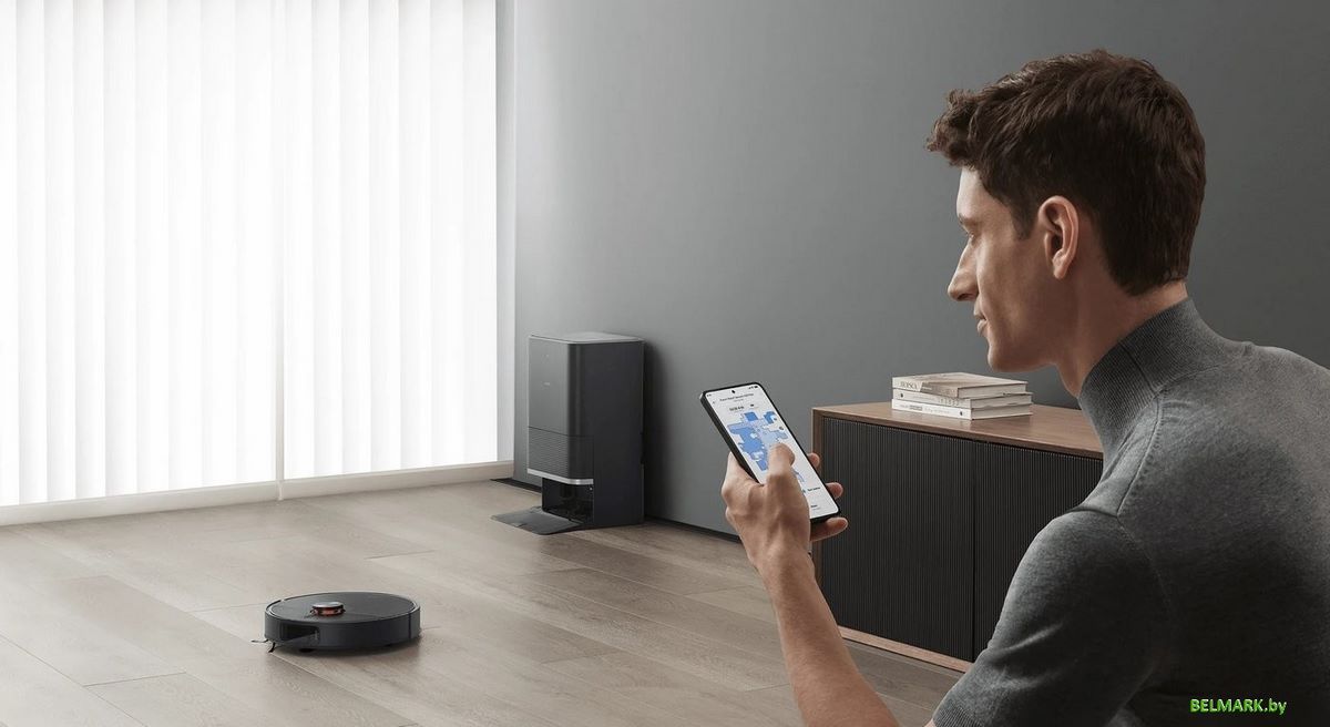 Робот-пылесос Xiaomi Robot Vacuum X20 Max D109GL (евровилка, черный) - фото2