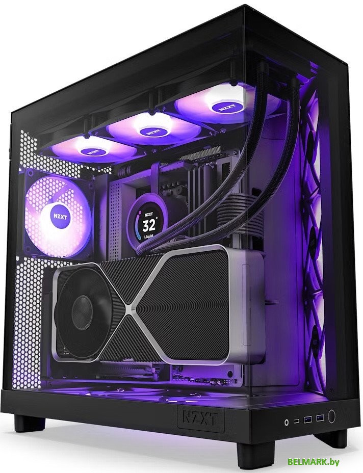 Корпус NZXT H6 Flow RGB CC-H61FB-R1 - фото