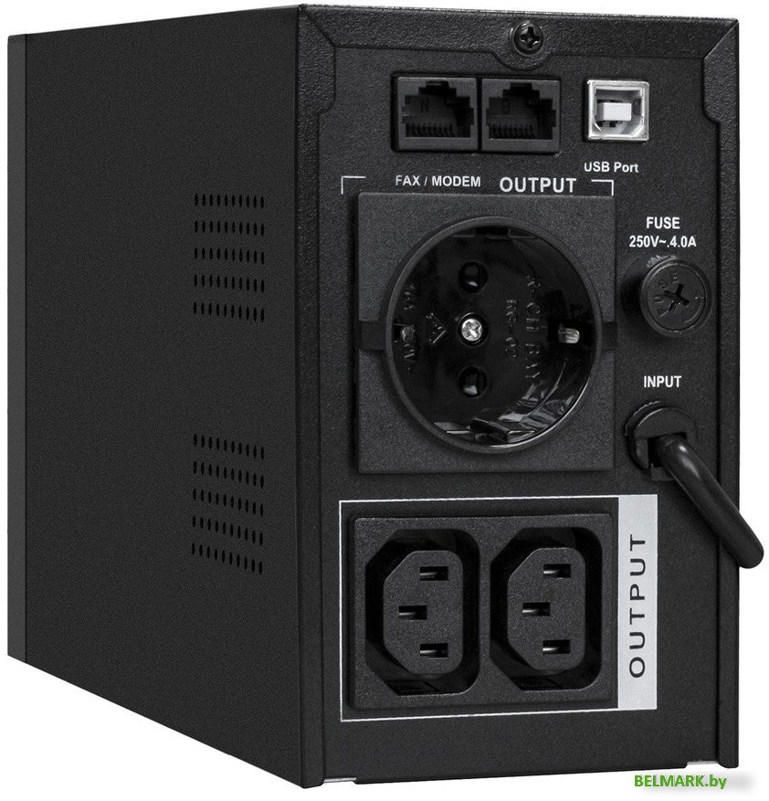 Источник бесперебойного питания ExeGate SpecialPro UNB-650.LED.AVR.1SH.2C13.RJ.USB EX292768RUS - фото2