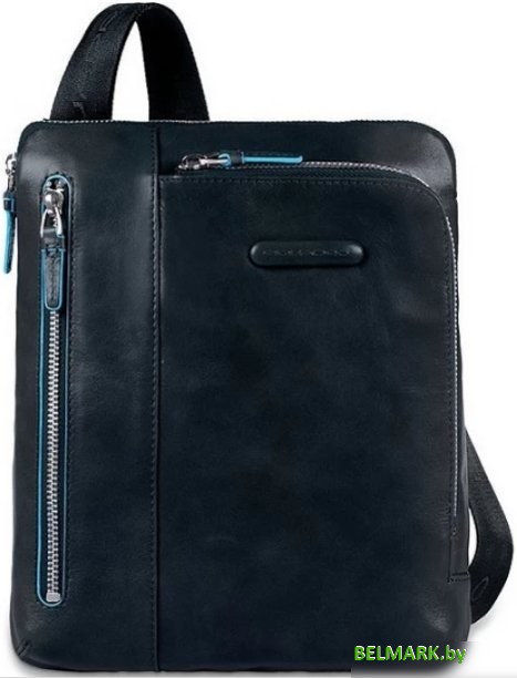 Мужская сумка Piquadro Blue Square CA1816B2/BLU2 (синий) - фото