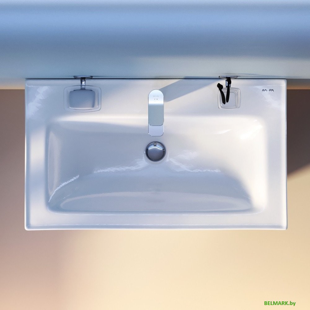 Умывальник AM.PM X-Joy M85AWCC0802WG64 (белый глянец) - фото2