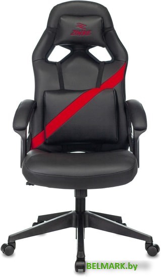 Кресло Бюрократ Zombie Driver (черный/красный) - фото2