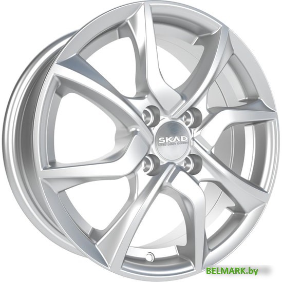 Литые диски SKAD Тулон 15x6" 4x100мм DIA 56.6мм ET 39мм Селена - фото