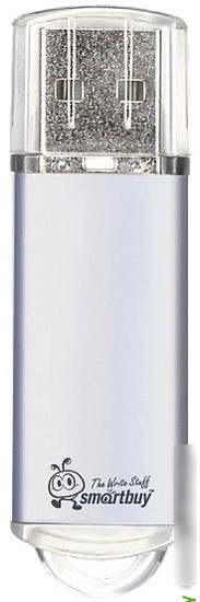 USB Flash Smart Buy 64GB V-Cut Silver (SB64GBVC-S) - фото