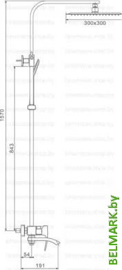 Душевая система Gappo G2407-9 - фото2