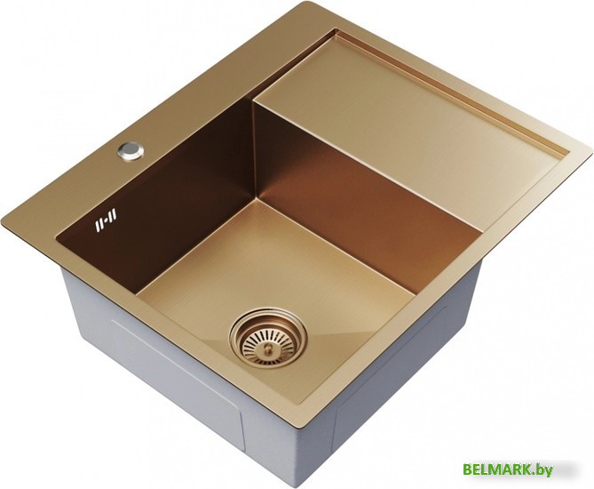 Кухонная мойка Mixline Pro 552925 (бронза, с сифоном) - фото2